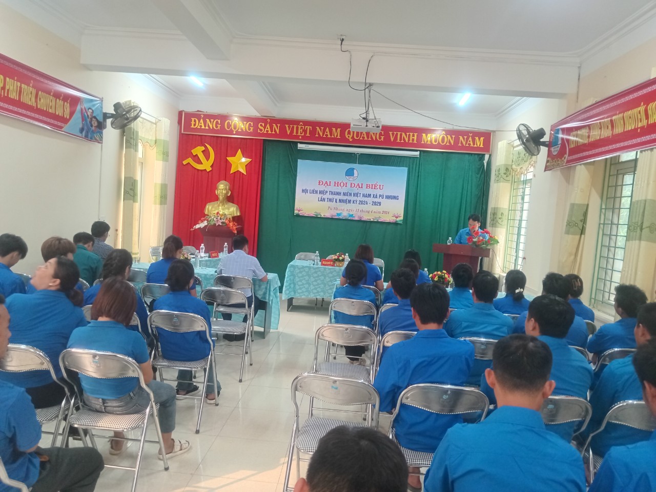 Đại hội Đại biểu liên hiệp thanh niên Việt Nam xã Pú Nhung